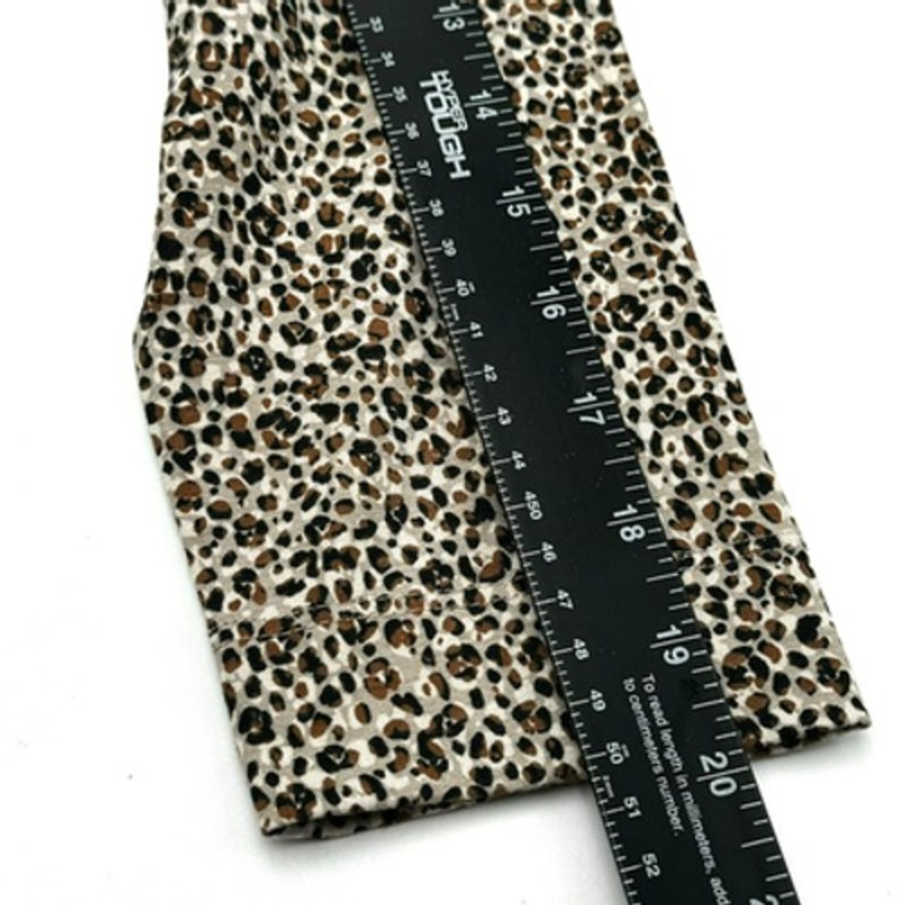 J. JILL NWT Women Large Luxe Supima Relaxed Tee Long Sleeve Animal Print Leopard - Picture 9 of 9